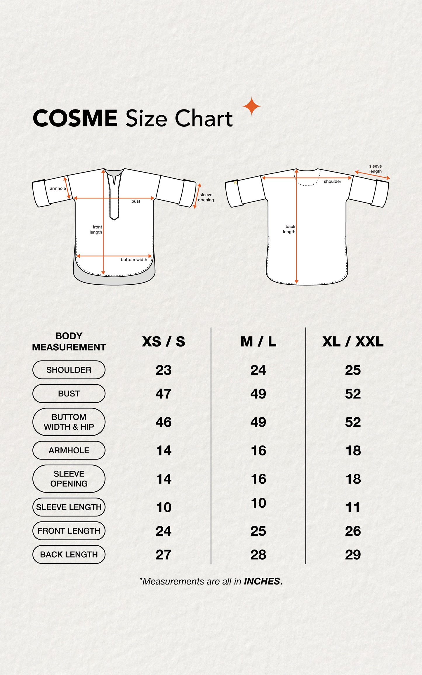 COSME RELAXED FIT TOP