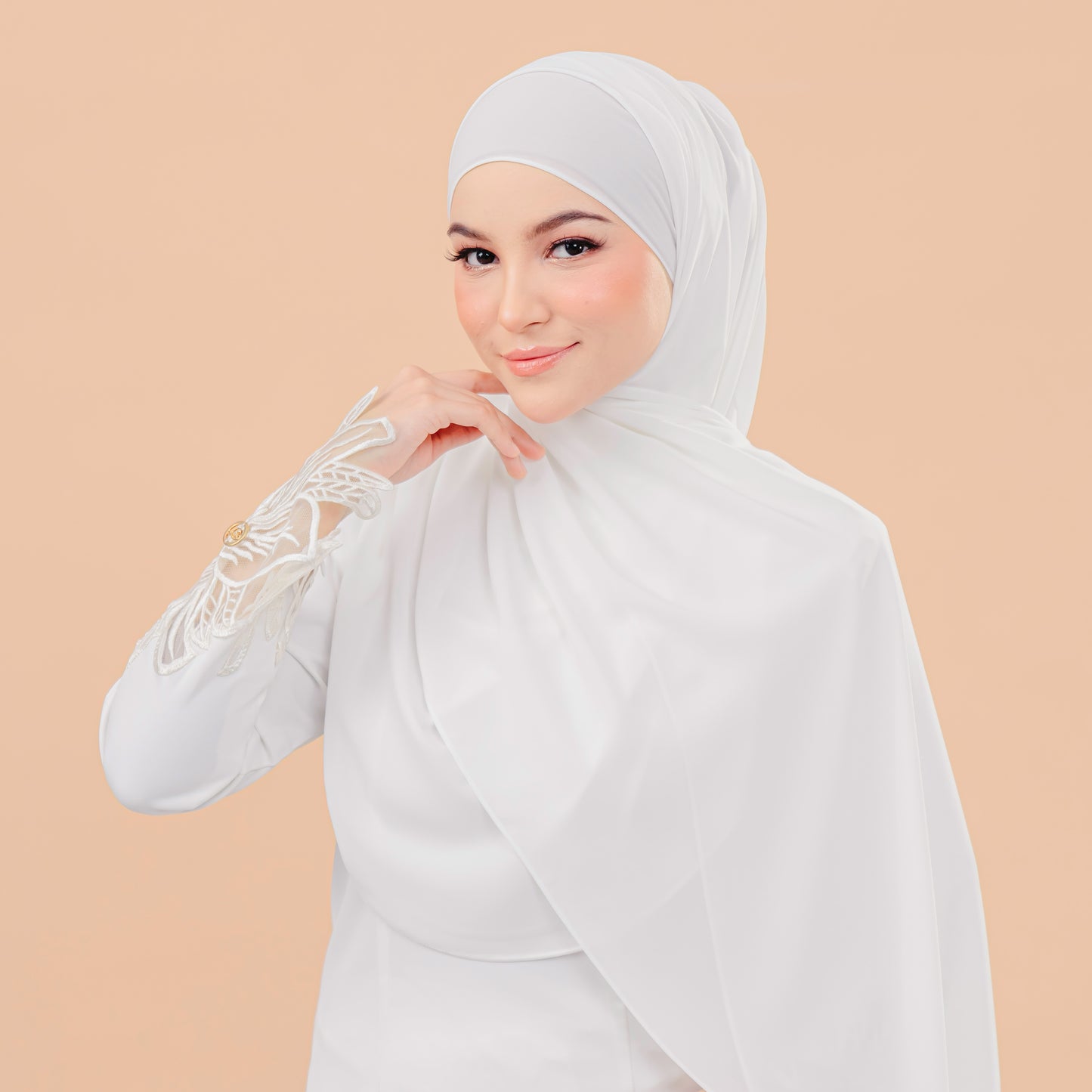 PLAIN CHIFFON SHAWL 2025