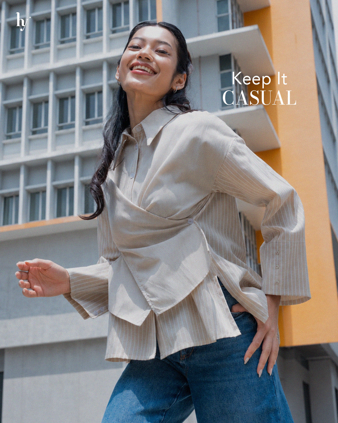 ESTII STRIPE SHIRT