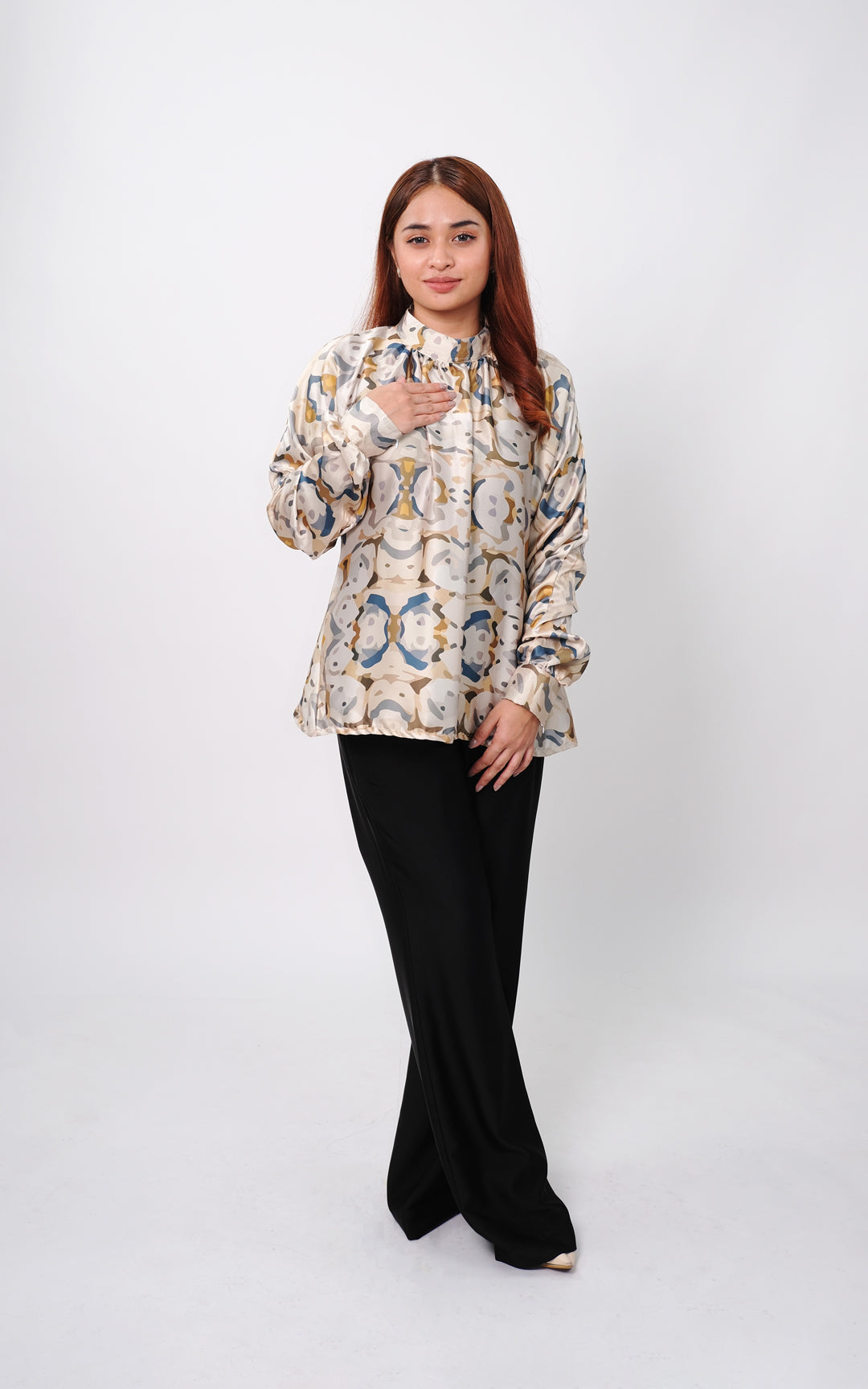 BLOUSE PRINTED