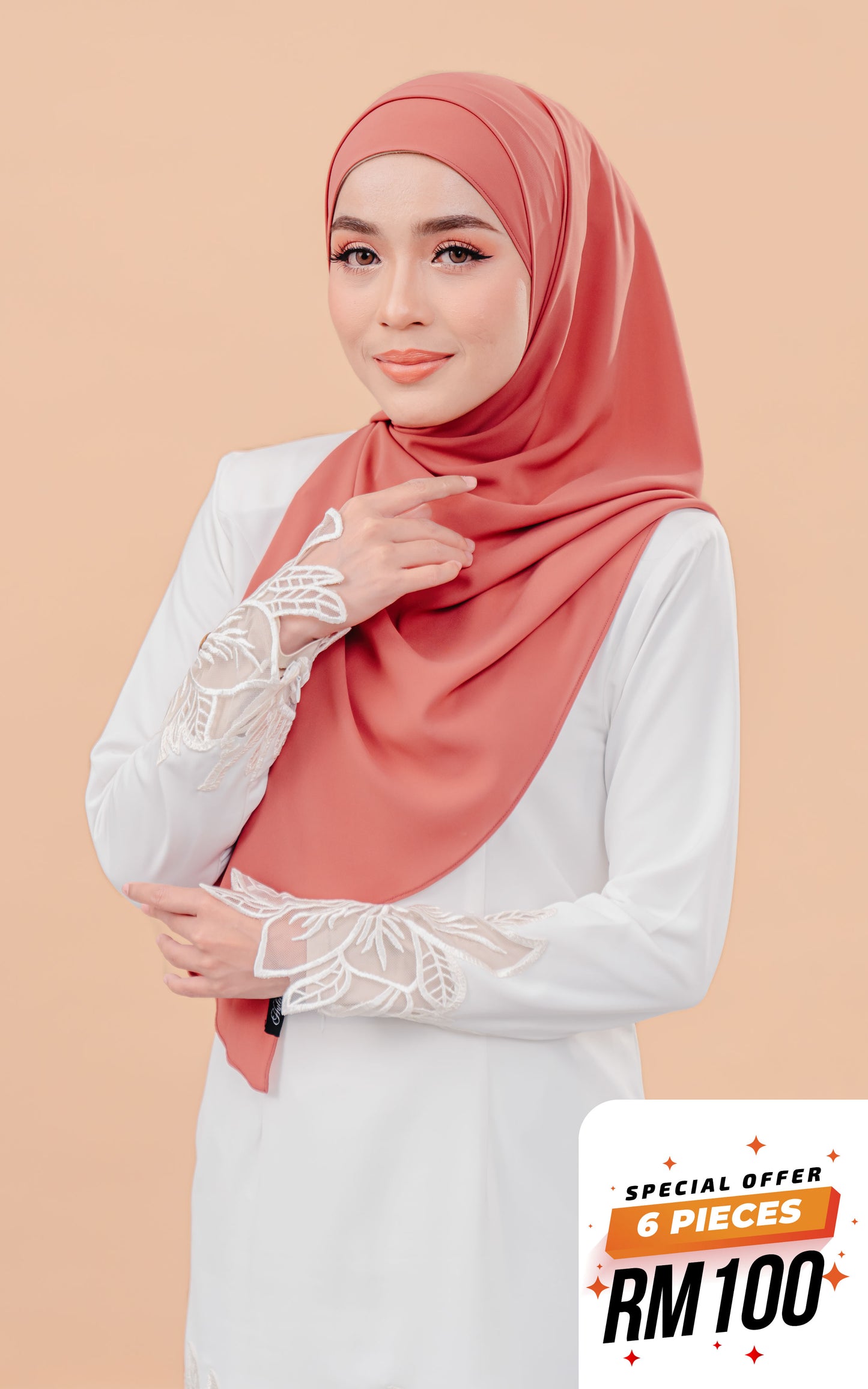 PLAIN CHIFFON BAWAL SELAPIS 2025