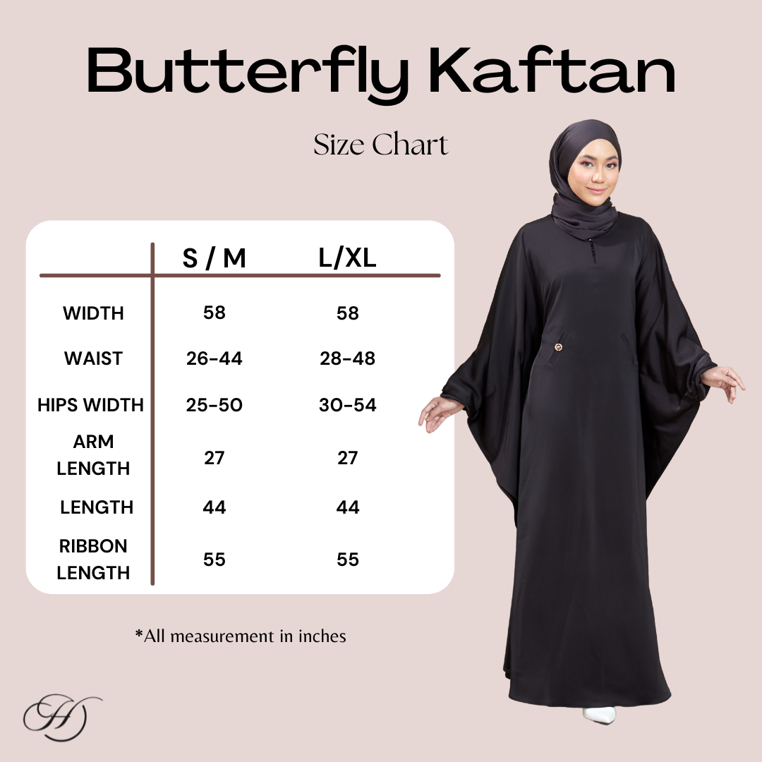 CAFTAN BUTTERFLY (ITEM CONDITION AS PER DESCRIPTION)