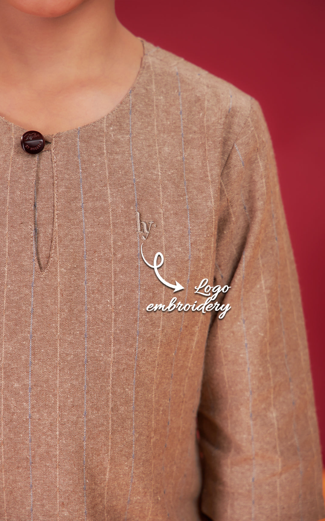 DZAHAR KIDS STRIPED KURTA