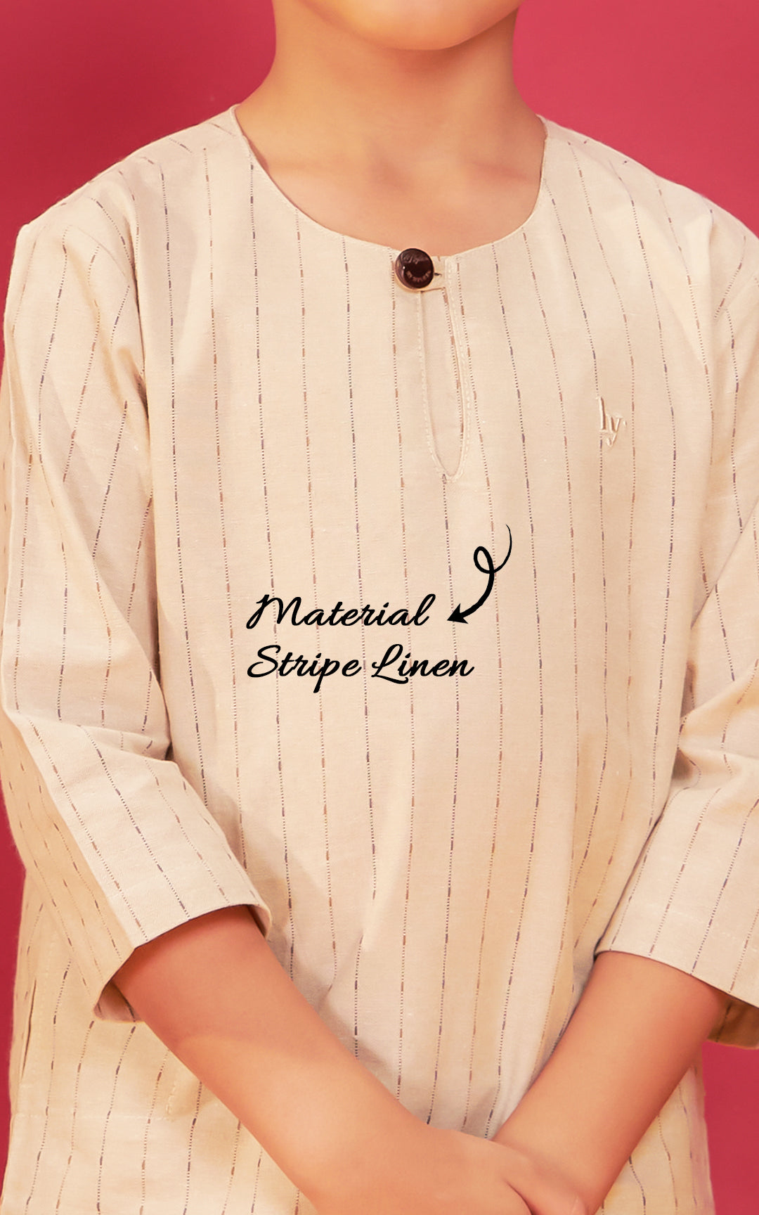 DZAHAR KIDS STRIPED KURTA