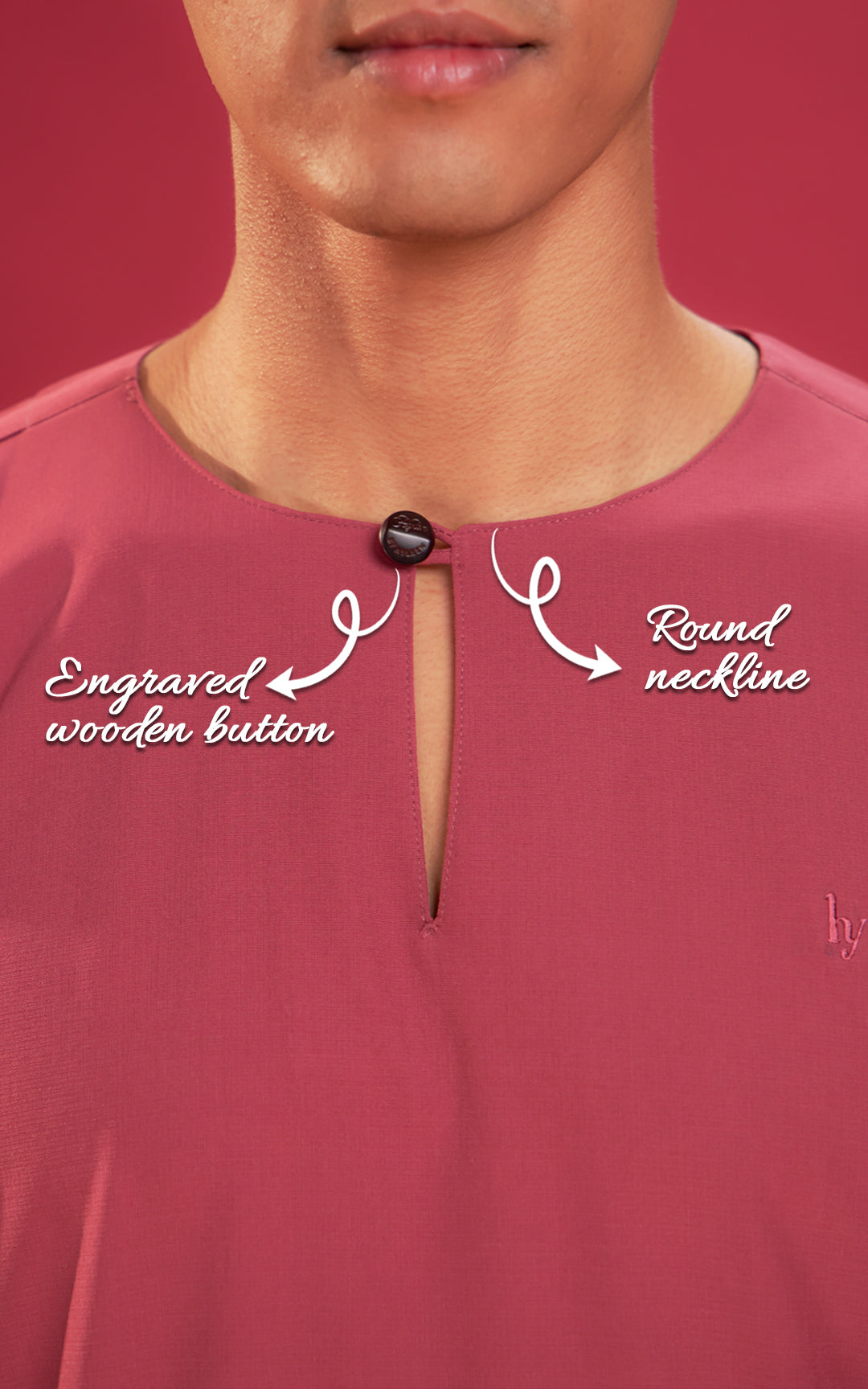 QHADIR MEN PLAIN KURTA