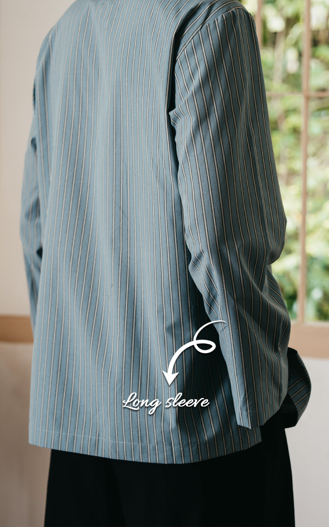 MANSOOR MEN STRIPE KURTA