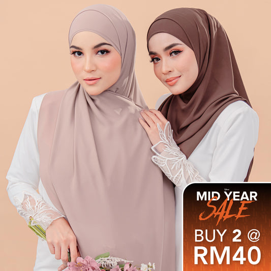 PLAIN CHIFFON SHAWL 2025