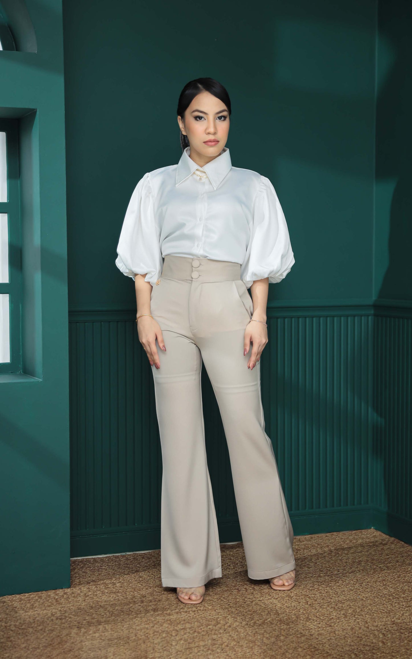 PALAZZO HIGH WAIST