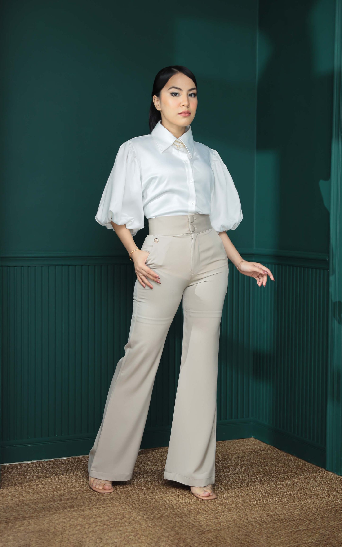 PALAZZO HIGH WAIST