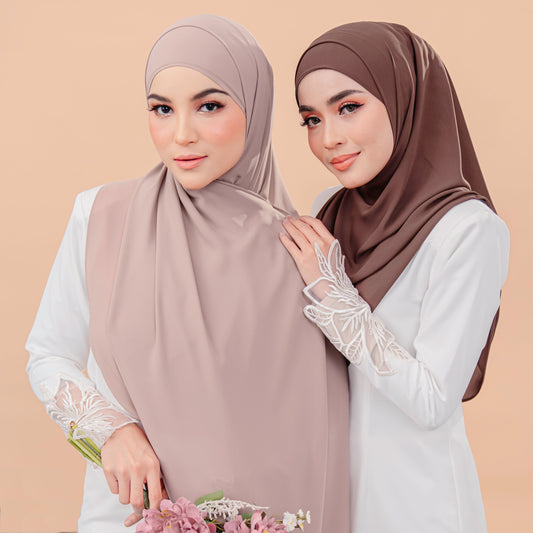 PLAIN CHIFFON SHAWL 2025