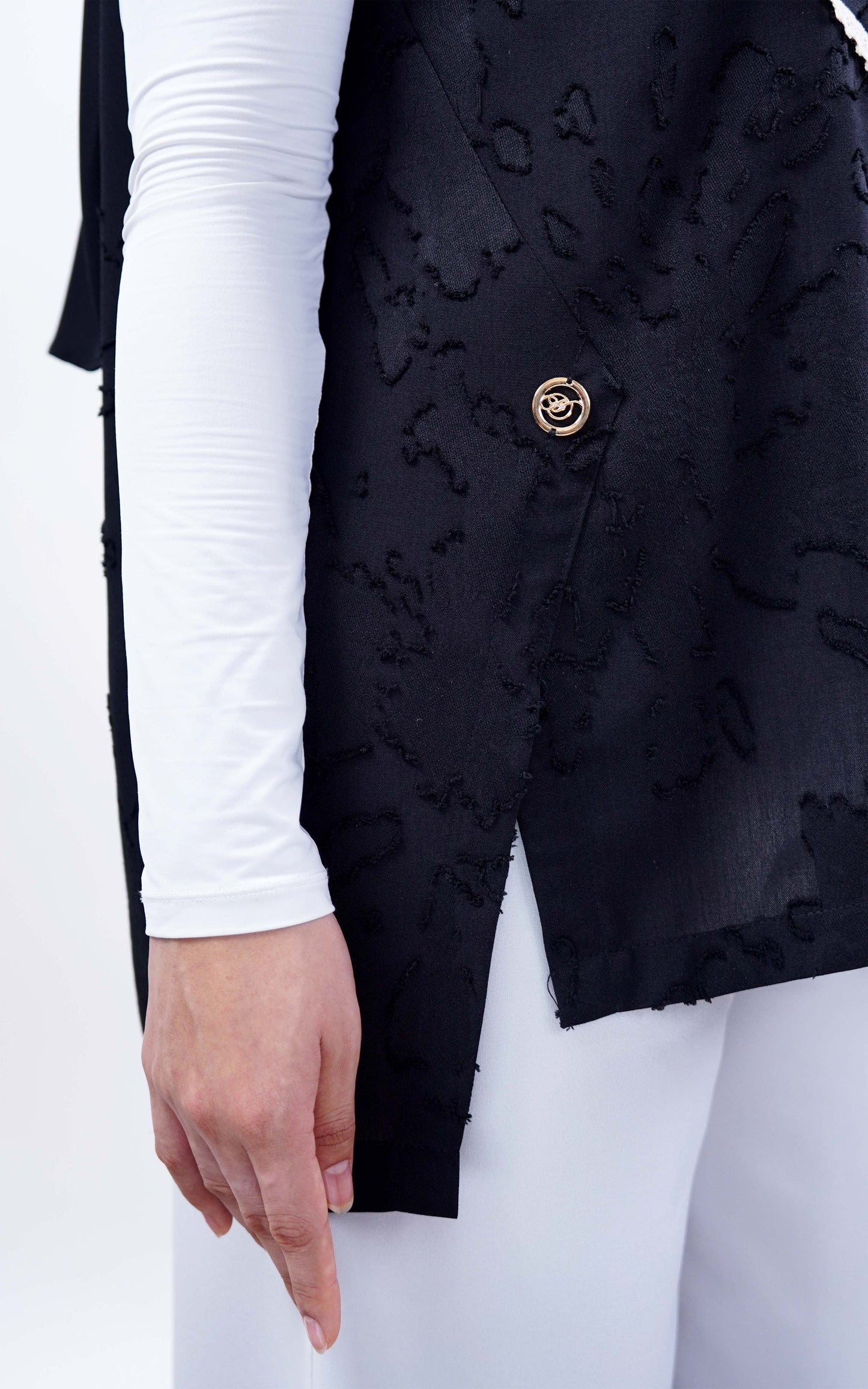 CARYN LINEN FRENCH SLEEVE TOP