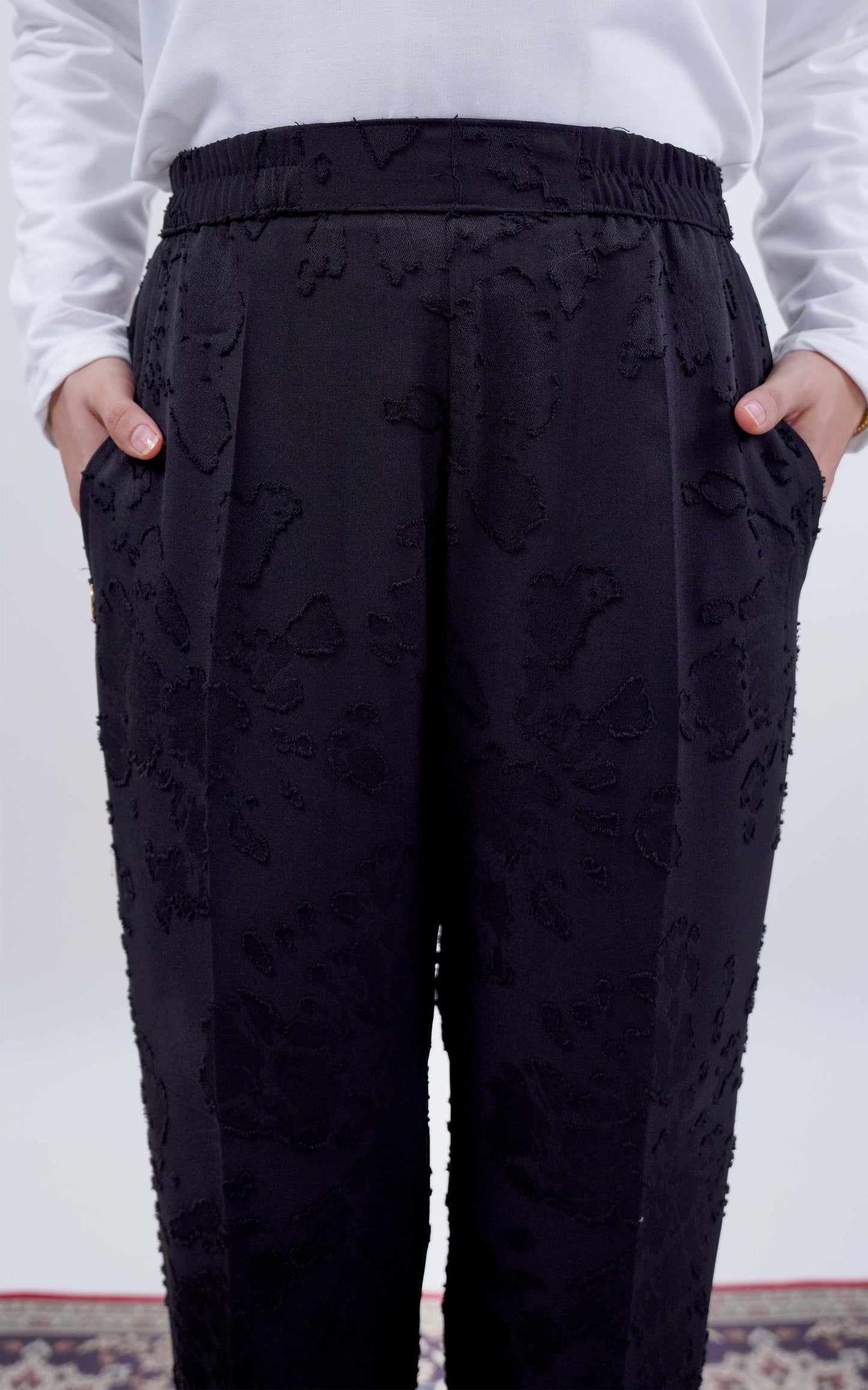CLARA LINEN STRAIGHT CUT PANTS